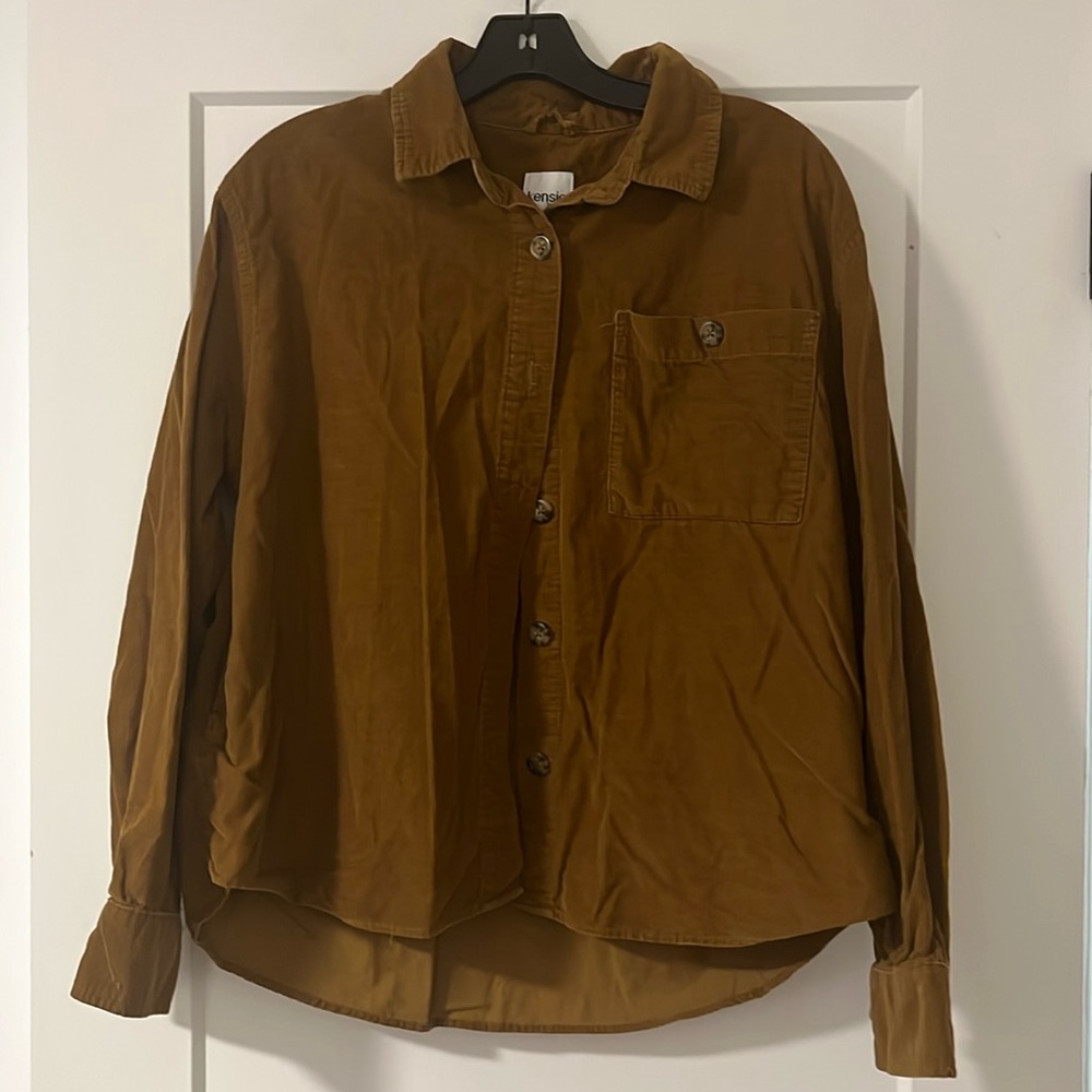 Kensie Corduroy Button down